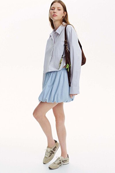 H&M Cropped cotton shirt