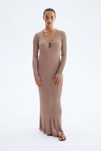 H&M Long rib-knit dress