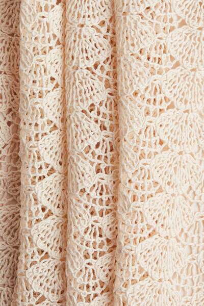 H&M Crochet-look mini dress