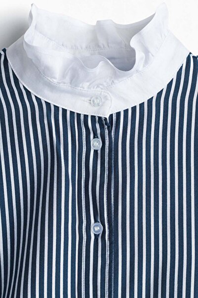 H&M Frill-collar blouse