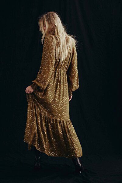 H&M Patterned maxi dress