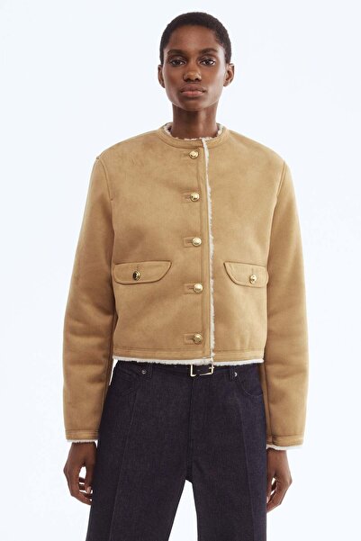 H&M Pile-lined jacket