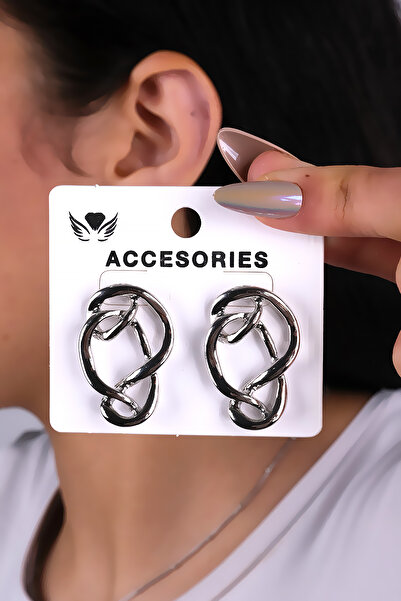 LOWEN AKSESUAR أقراط نسائية بتصميم هندسي