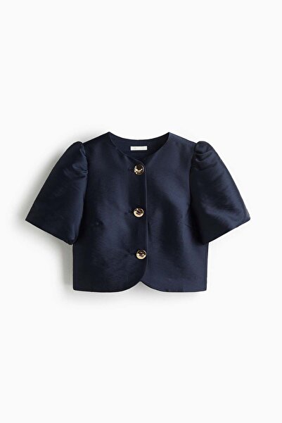 H&M Puff-sleeved blouse