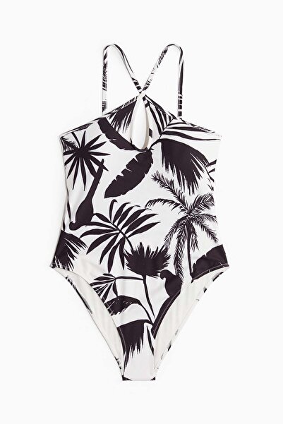 H&M Padded-cup cut-out swimsuit