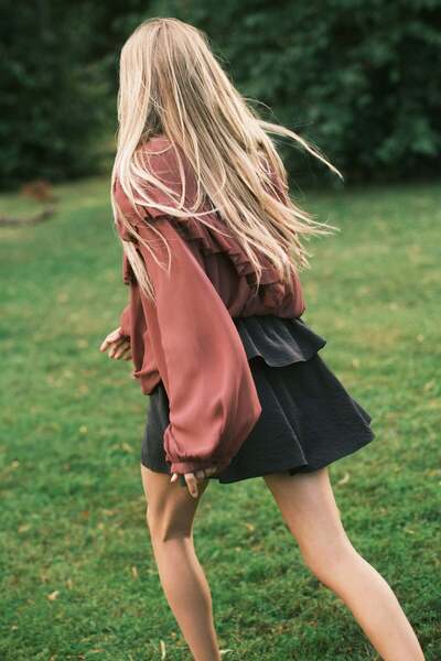 H&M Flared mini skirt