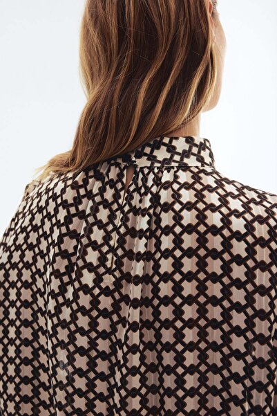 H&M Stand-collar blouse