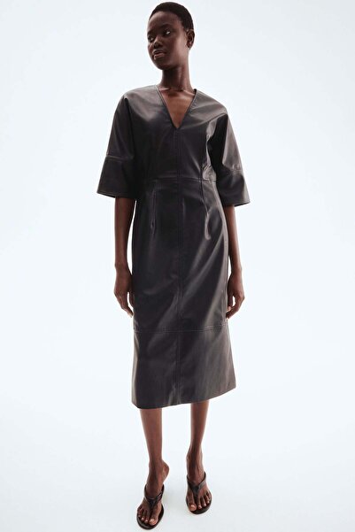 H&M Coated midi dress