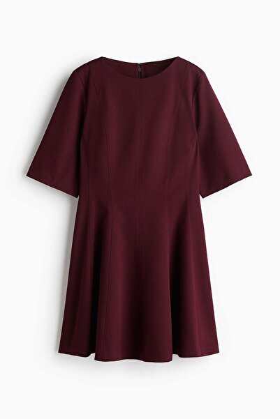 H&M Waisted twill dress