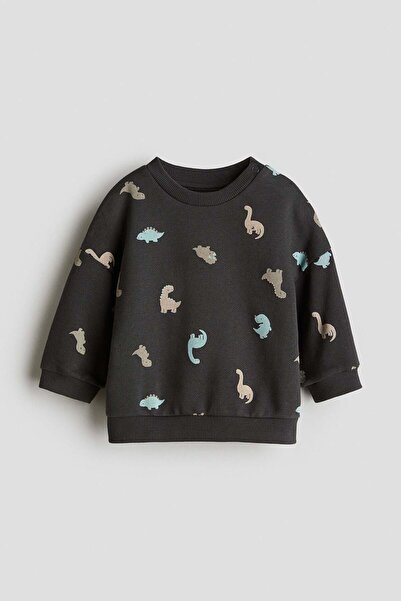 H&M سويت شيرت مطبوع