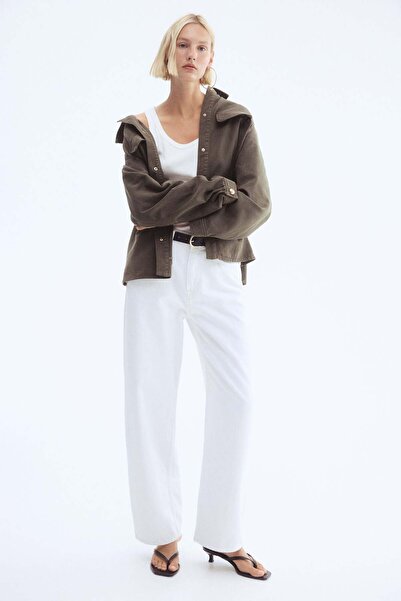 H&M سترة عملية من قماش التويل