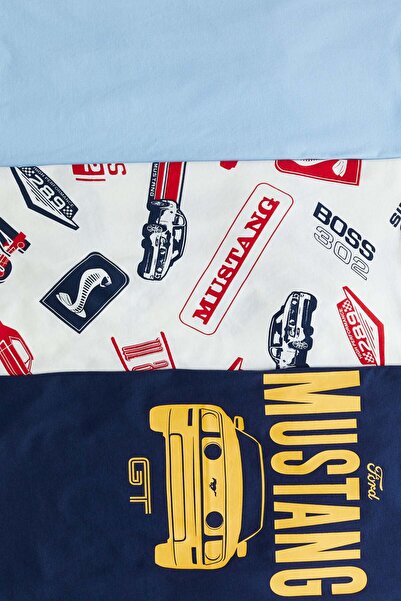 H&M 3-pack printed cotton T-shirts