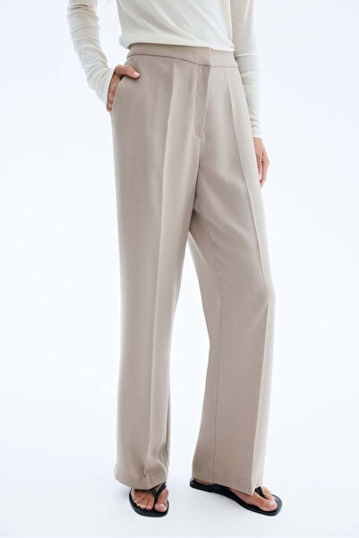 H&M Straight crease-leg trousers