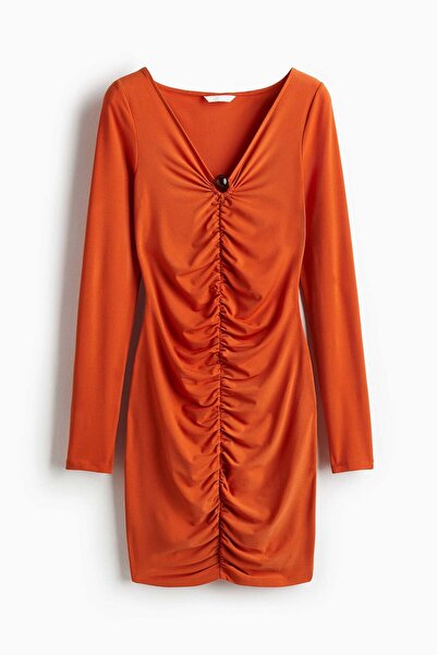 H&M Draped mini dress
