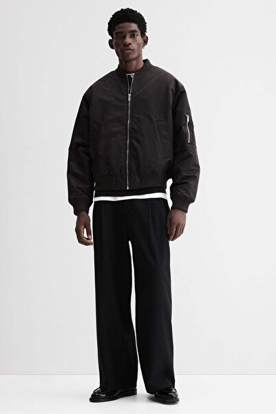 H&M Loose Fit Nylon bomber jacket