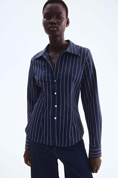 H&M Stretchy cotton shirt