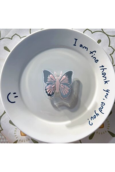 EDELFU Popsocket Yapışkanlı Kelebek Telefon Tutacağı Kelebek Şekilli Akrilik ...