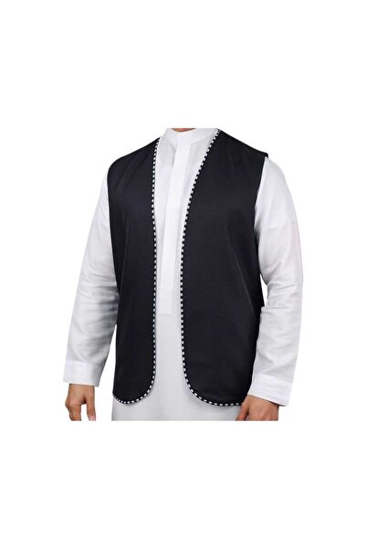 Aktham Men's summer sedari with qaitan - light elegance with a luxurious heritage character ✨