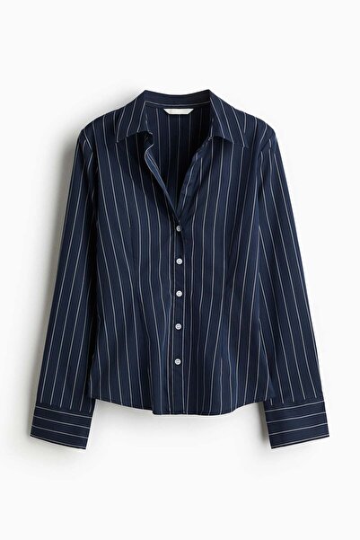 H&M Stretchy cotton shirt