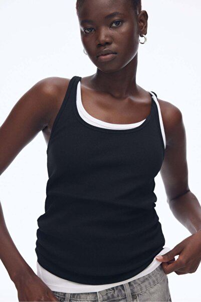 H&M Rib-knit vest top