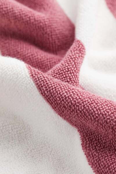 H&M Striped hand towel