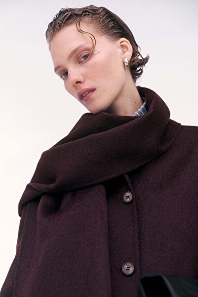 H&M معطف مصنوع يدويًا من مزيج الصوف