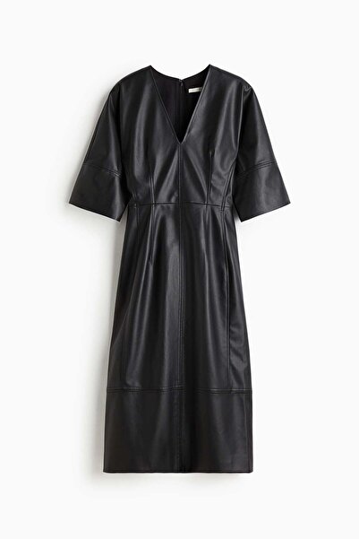 H&M Coated midi dress