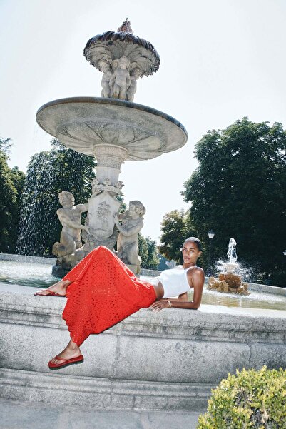 H&M Broderie anglaise skirt