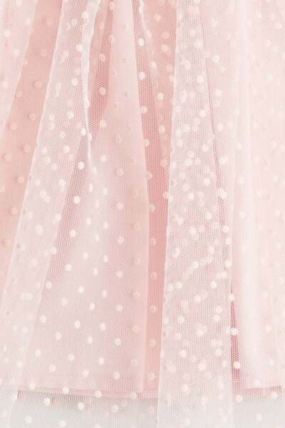 H&M Flock-print tulle skirt