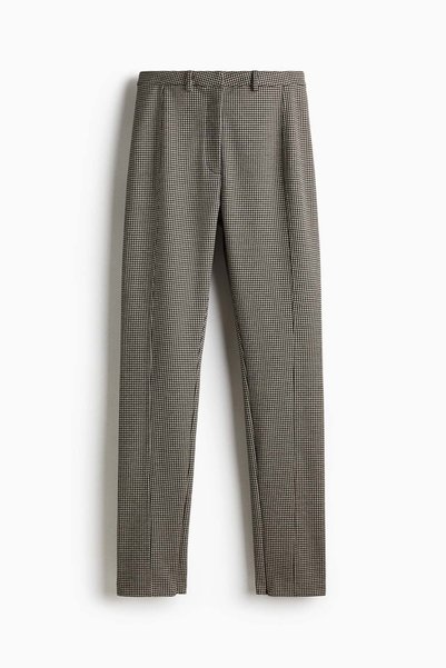 H&M Fitted jersey trousers