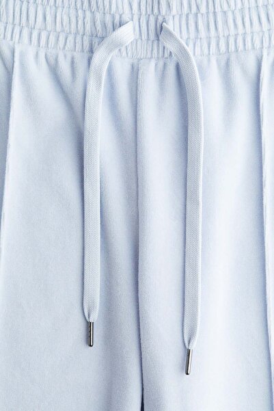 H&M Wide velour joggers