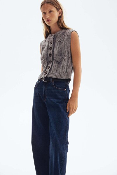 H&M Cable-knit waistcoat