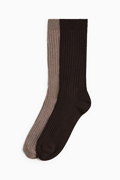 H&M 2-pack bamboo viscose-blend socks