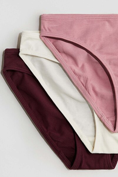 H&M مجموعة من 5 سراويل داخلية