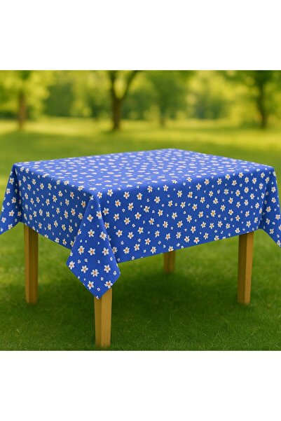 POYRAZ MARKET Tablecloth & Picnic Cloth - Raschel Fabric 120 cm X 160 cm - Da...