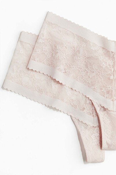 H&M 2-pack lace thong briefs