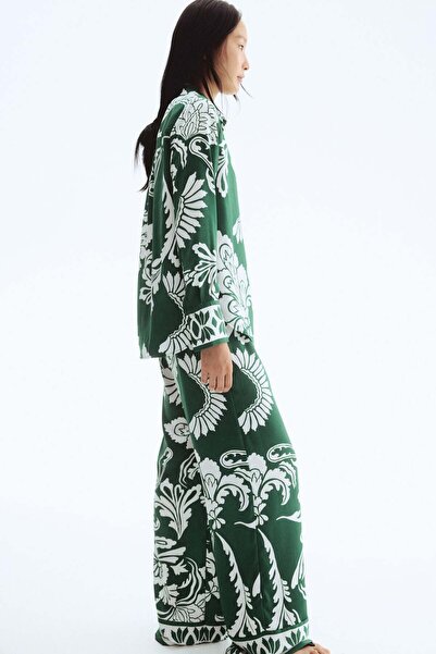 H&M قميص منقوش