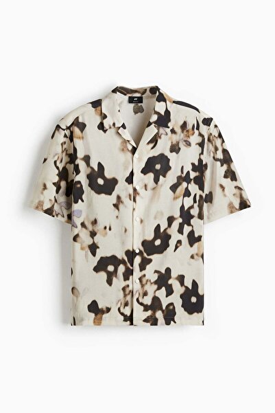 H&M Regular Fit Patterned resort shirt