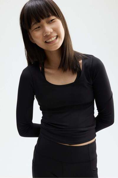 H&M Sports top with SoftMove™