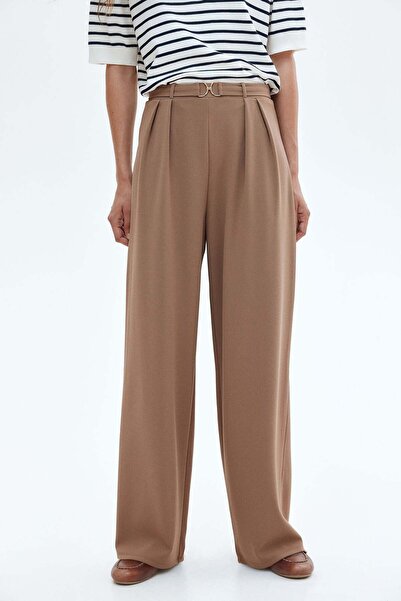 H&M Buckle-detail tailored trousers