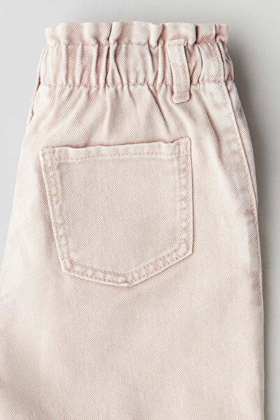 H&M Wide leg paper bag jeans