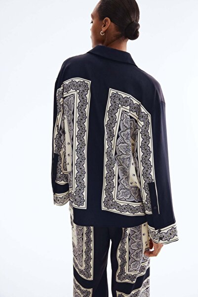 H&M Oversized twill shirt