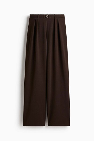 H&M Buckle-detail tailored trousers