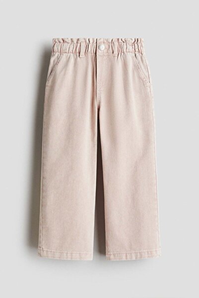 H&M Wide leg paper bag jeans
