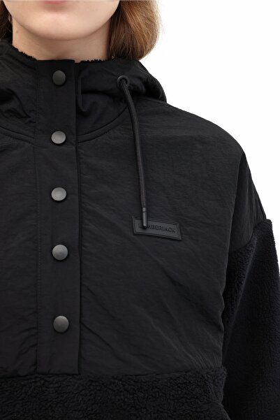 lumberjack Wl 6Laya 6Hk100 5Pr Black Women's Coat