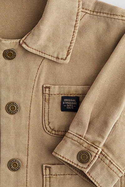 H&M Loose-fit canvas overshirt