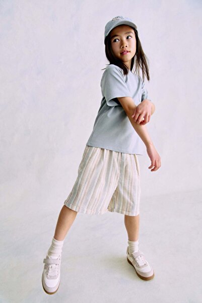 H&M Knee-length cotton shorts