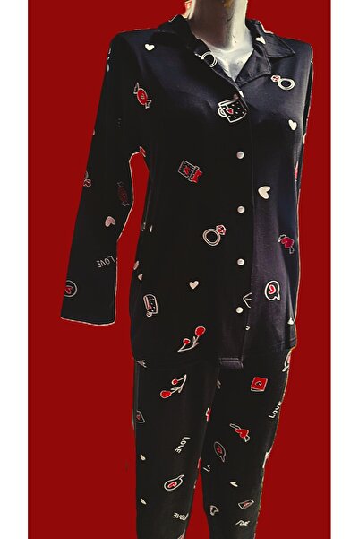 Işılay Pijama Set (Milan Fabric) Zerda