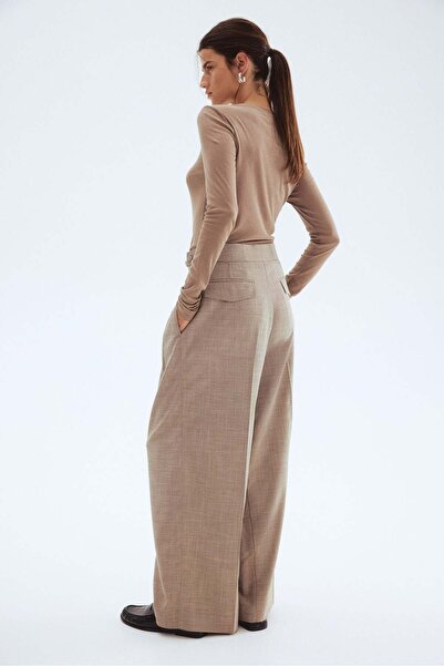 H&M Wide tailored trousers
