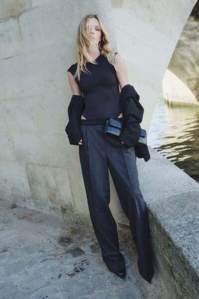H&M Crease-leg trousers